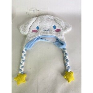 Sanrio Cinnamoroll Fuzzy Laplander Beanie Hat Cap Adult Womens OSFM